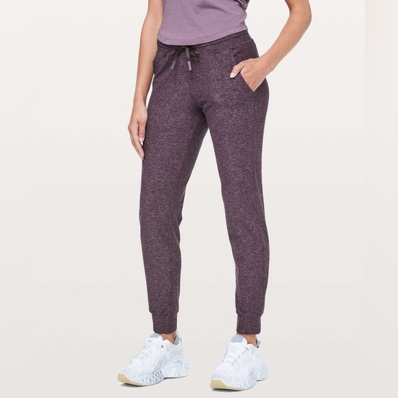 lululemon athletica Pants - Lululemon Ready to Rulu Jogger Heathered Arctic Plum Purple Size 6